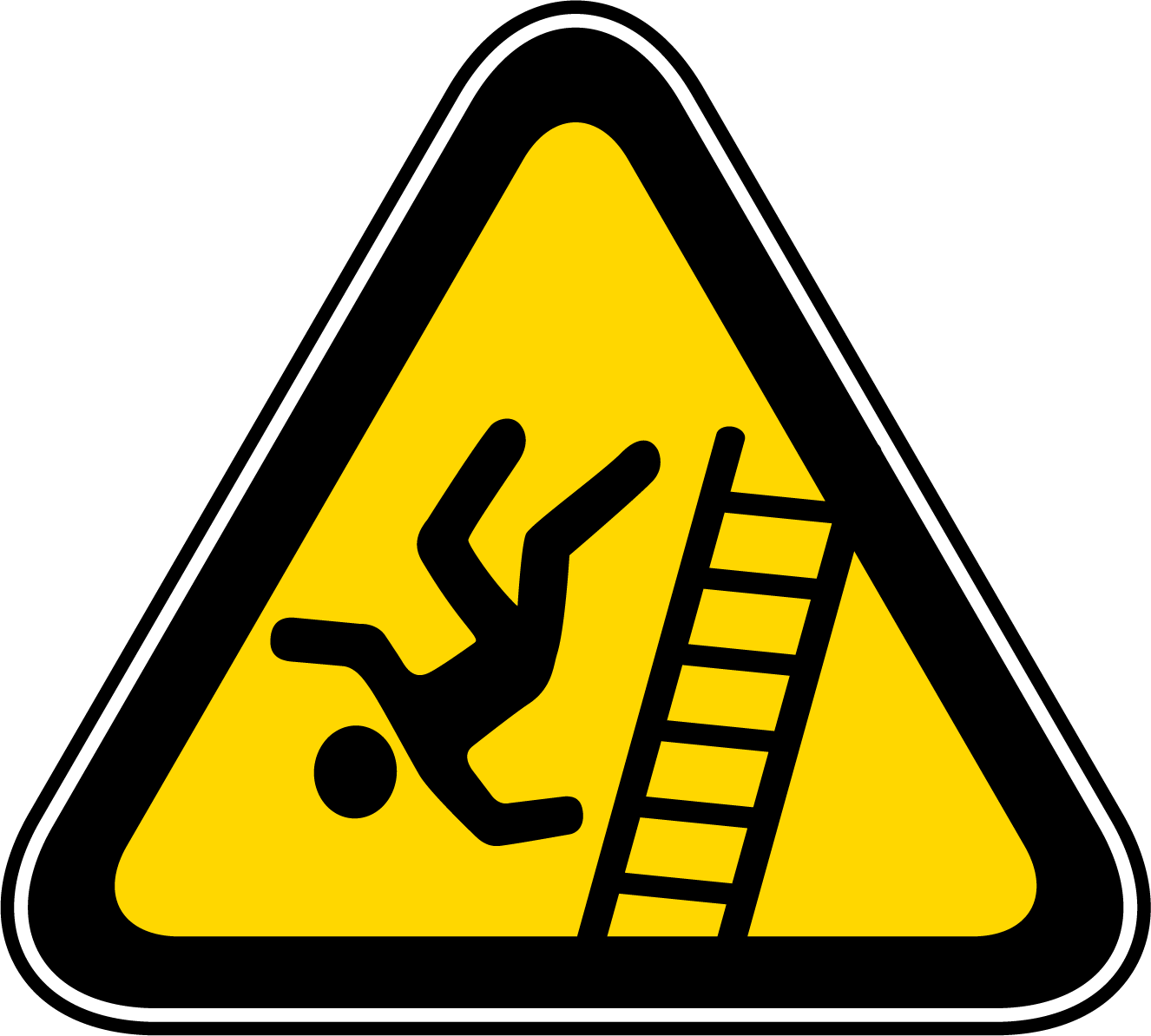 Falling from ladder