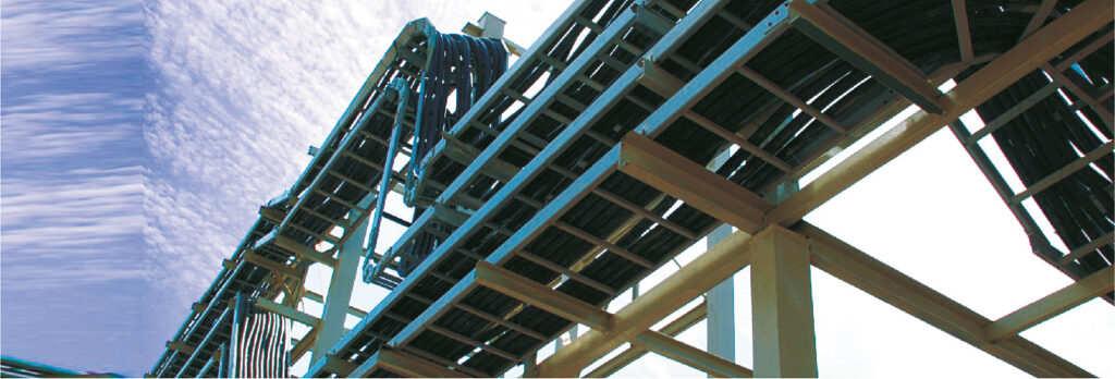 Fiberglass structural profiles for cables