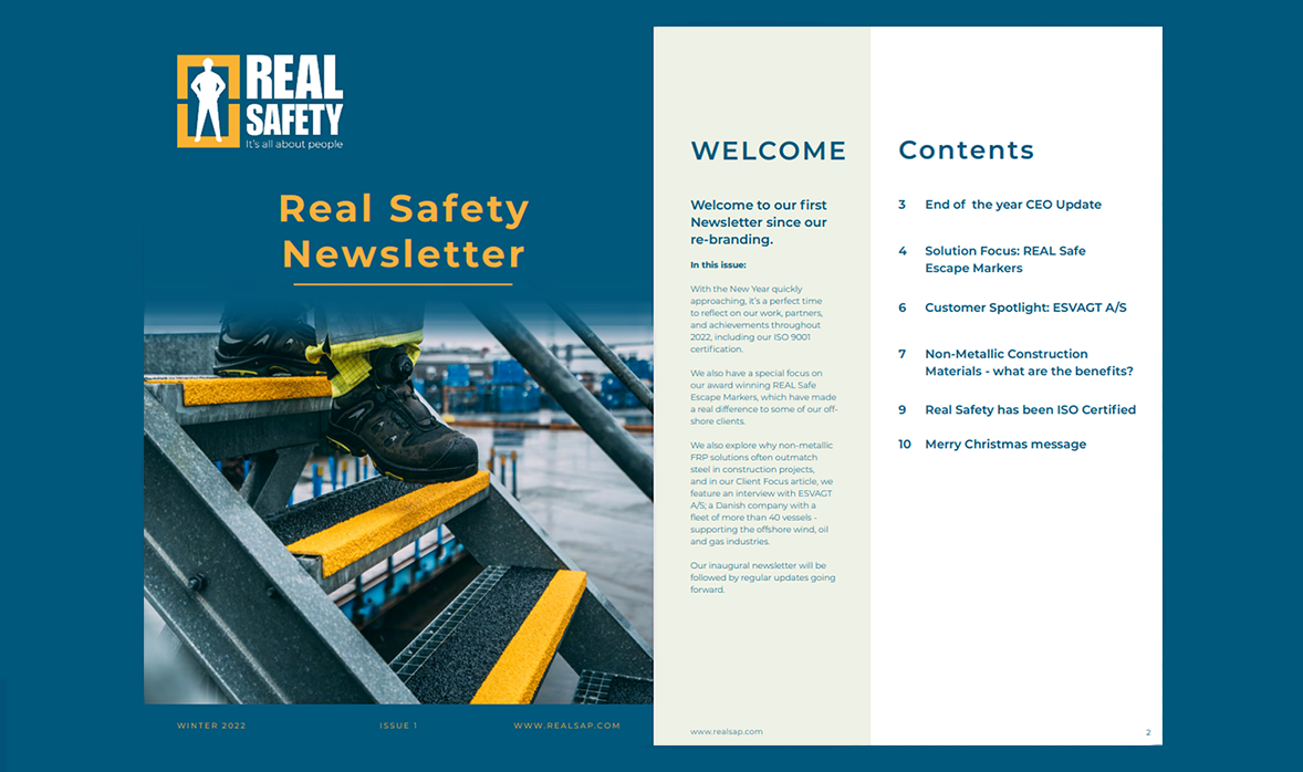 Safety Newsletter front image