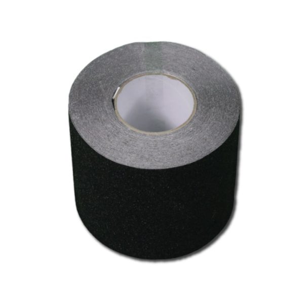 Anti-slip tape in black, size 150mm.
