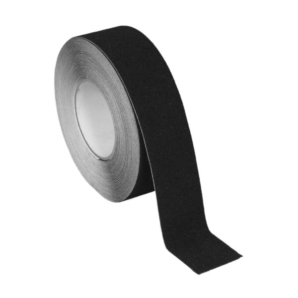 Anti-slip tape in black, size 50mm.